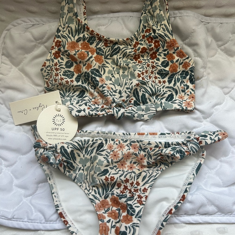 Rylee and Crew SPF 50 baby two piece swim. 18-24 months